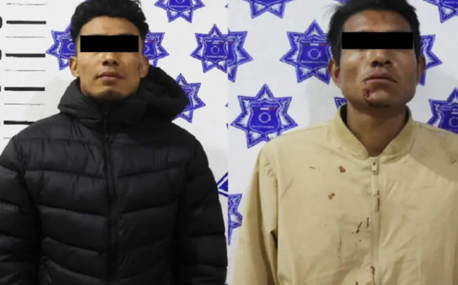 Francisco N. y Levi N., fueron detenidos en las riberas del Atoyac al viajar en una motocicleta con reporte de robo.