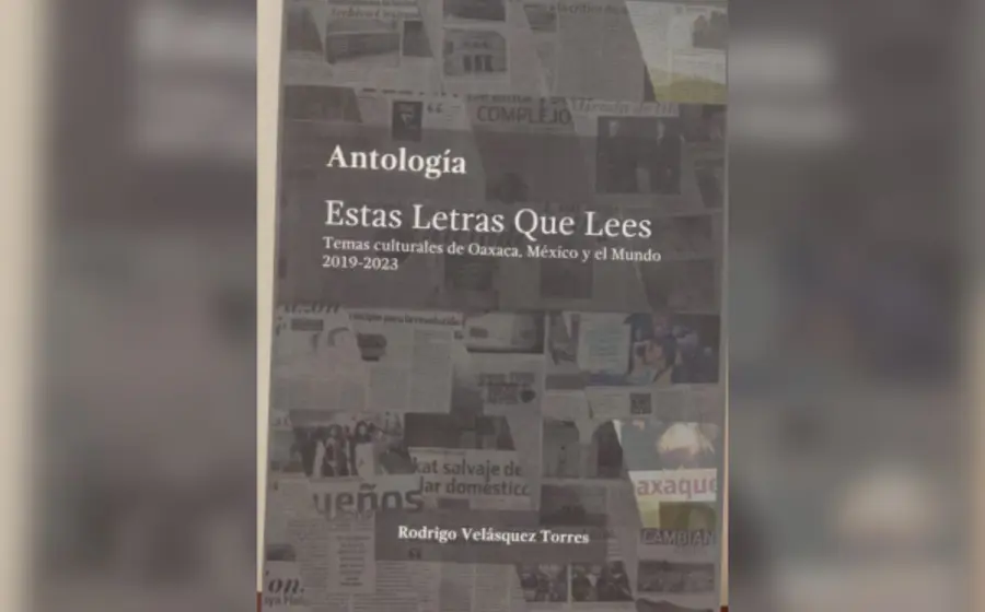 Portada de la Antología Estas Letras Que Lees.