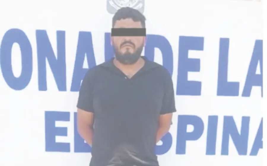 El sujeto fue puesto a disposición de la Fiscalía.