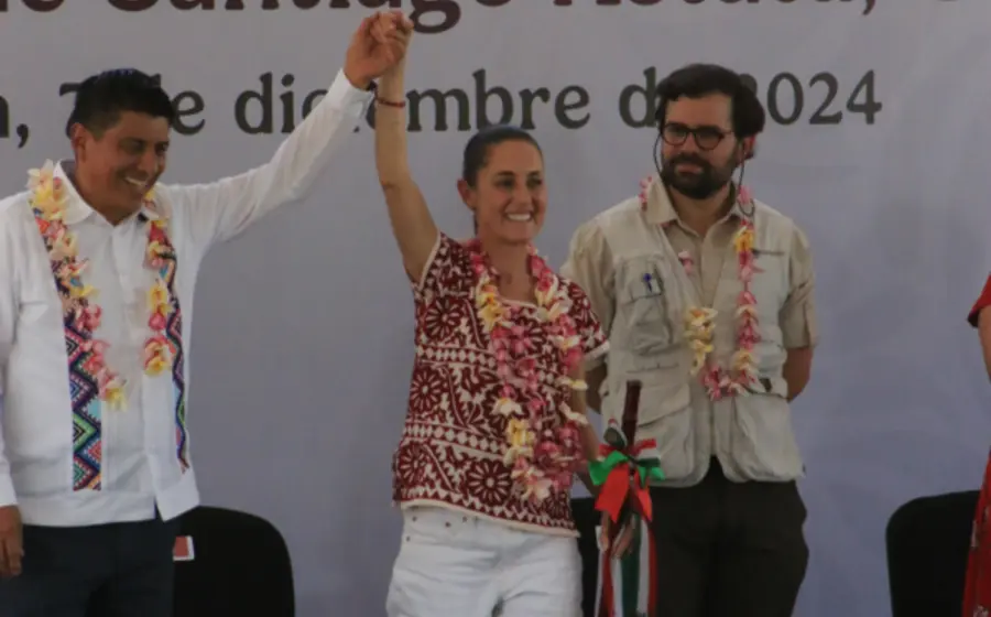 La presidenta de México visitará el estado de Oaxaca el próximo 21 de marzo.