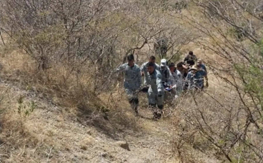 Al rescate acudió Protección Civil y Guardia Nacional.