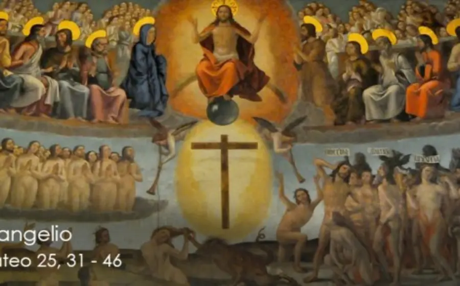  Evangelio: Mt 25, 31-46. Foto: Agencias