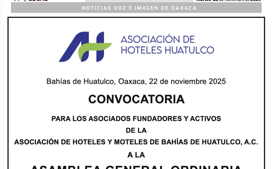 convocatoria