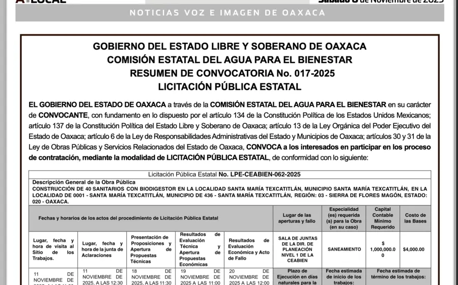 Convocatoria