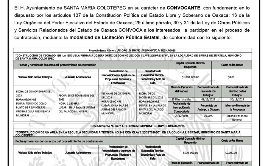 Convocatoria 001 – Página 1