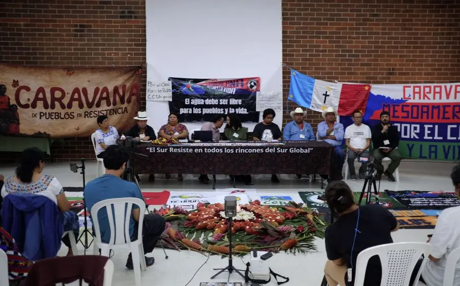 Un representante de la APIIDTT anuncia su retiro del Congreso Nacional Indígena, negando suplantar al EZLN en la Caravana el Sur Resiste.