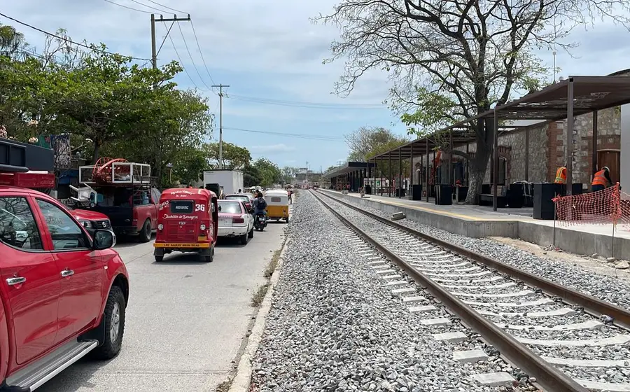 Imagen del Tren Interoceánico, objeto de un llamado a boicot en su venta de boletos para presionar a directivos y autoridades federales.