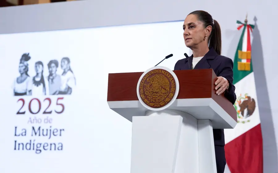 La Presidenta Claudia Sheinbaum presenta una denuncia formal por acoso ante la Fiscalía General de Justicia de la Ciudad de México.