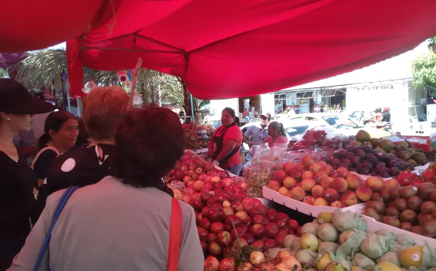 Comerciantes de un mercado en Tehuantepec esperan un significativo repunte en sus ventas, manteniendo la confianza en la recuperación económica de la región.