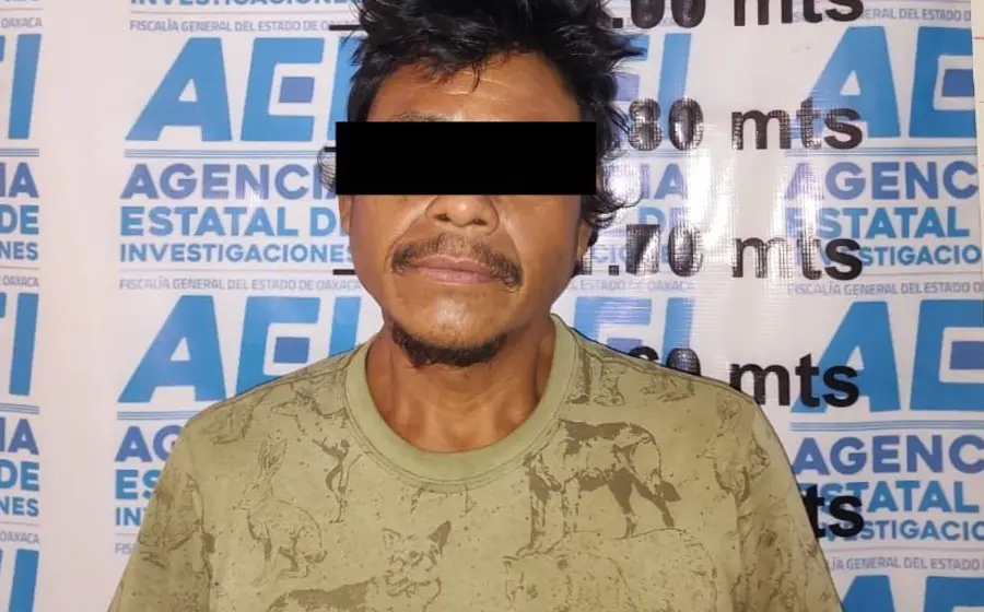 Francisco, de 45 años, fue detenido en San Pedro Pochutla por agredir a su padre con una barreta en su domicilio.