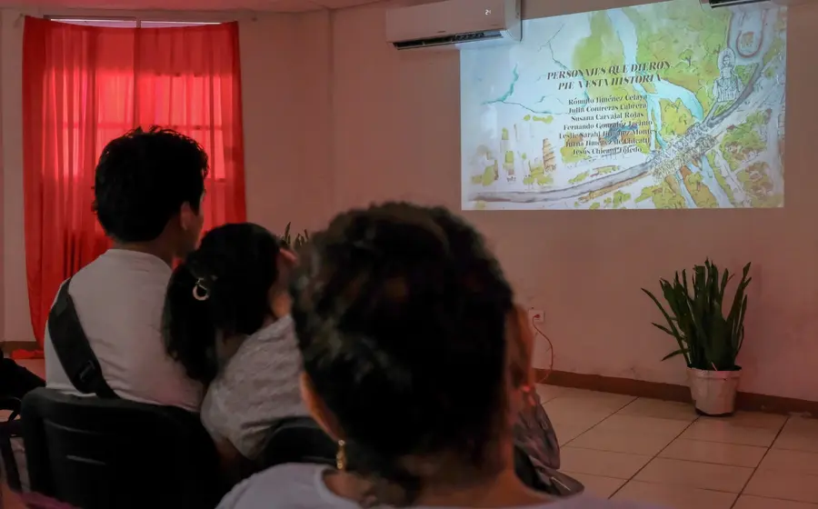 El documental Yoo' Herencia Binnigulazaa' durante su presentación oficial en la primera edición del Festival Internacional de Cine de Teotihuacán.