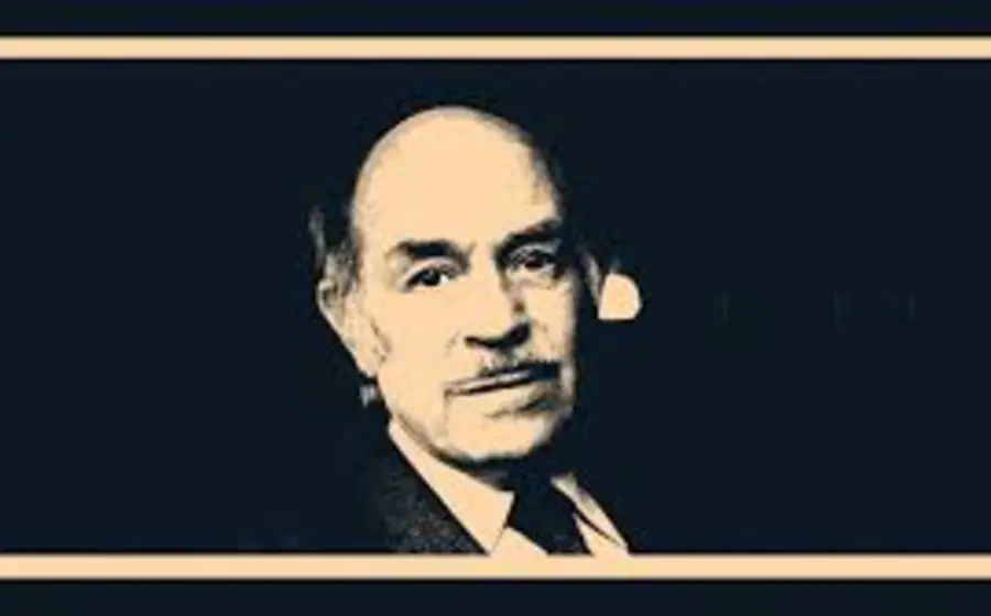 Retrato del escritor Edmundo Valadés, conocido como el mago de la minificción, en conmemoración del aniversario de su fallecimiento.