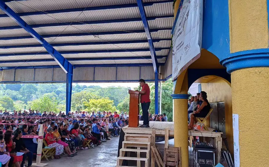 Avance del proceso electoral en Oaxaca, donde se han realizado 303 elecciones por Sistemas Normativos Internos, alcanzando un 73.37% de progreso total.