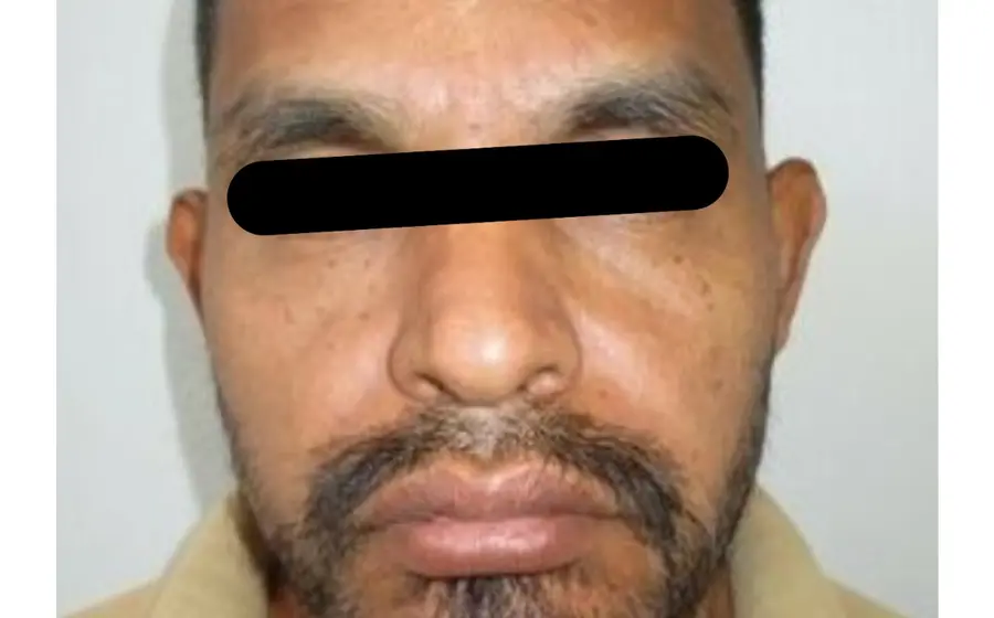 Fotografía de Elías H. M., el hombre sentenciado a 50 años de prisión por cometer el delito de secuestro en Tlacolula, Oaxaca.