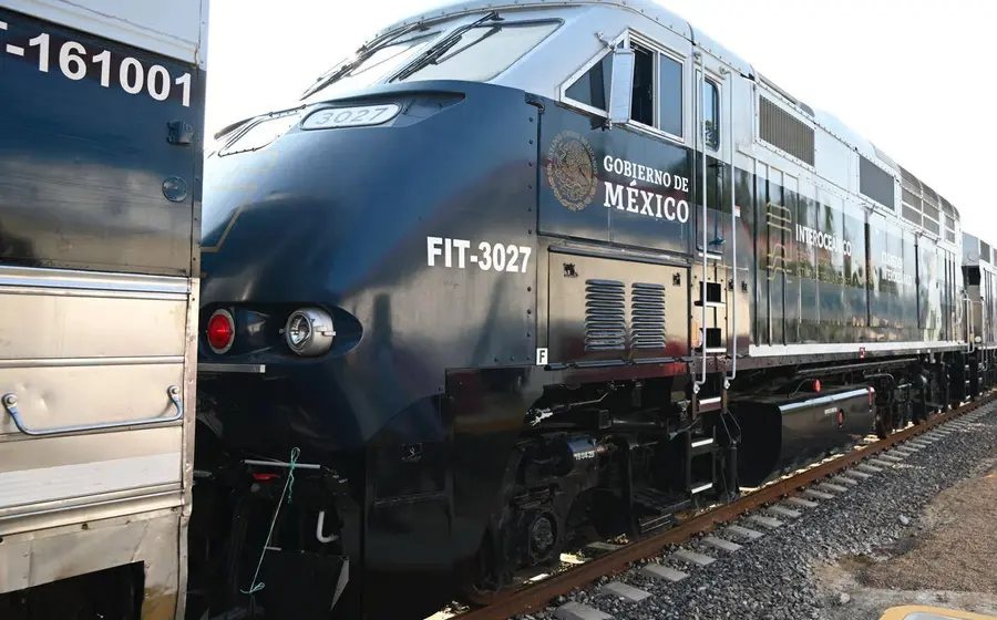 Inauguración de la Línea 'K' del Tren Interoceánico, el tramo ferroviario que busca impulsar la conectividad entre los estados de Oaxaca y Chiapas.