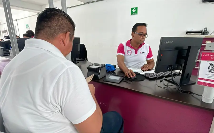 José Eduardo Mora Melchor asumió el cargo como nuevo titular de la Vocalía Ejecutiva en la 07 Junta Distrital del INE.