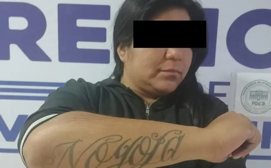 Fotografía de 'La Serranita', mujer que fue vinculada a proceso por su presunta participación en un robo cometido con violencia.