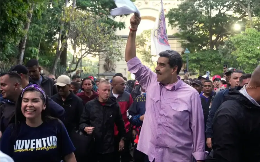 El presidente de Venezuela, Nicolás Maduro, envía un mensaje a Washington durante una movilización en medio de la tensión militar en el Caribe.