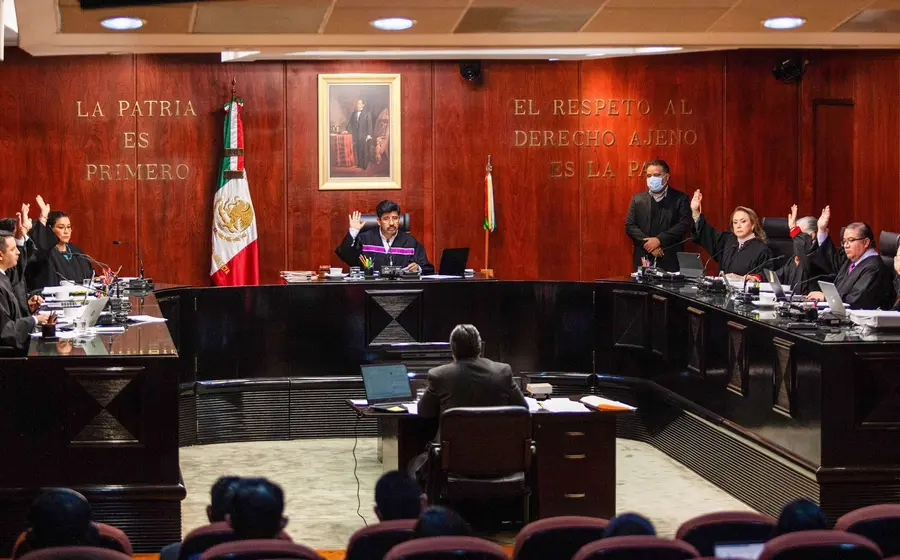 La Suprema Corte de Justicia de la Nación, donde se determinó que la obligación alimentaria no puede evadirse sin una razón válida.