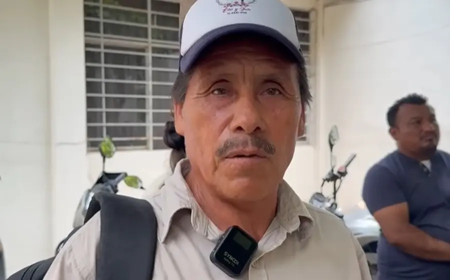 El agente municipal solicitó la intervención de las autoridades.