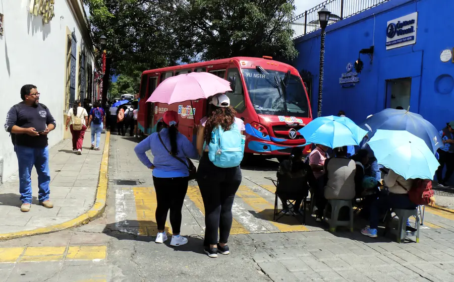 Tres protestas diferentes se registraron este lunes.