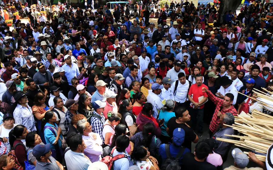 En la marcha también participaron integrantes del MULT.