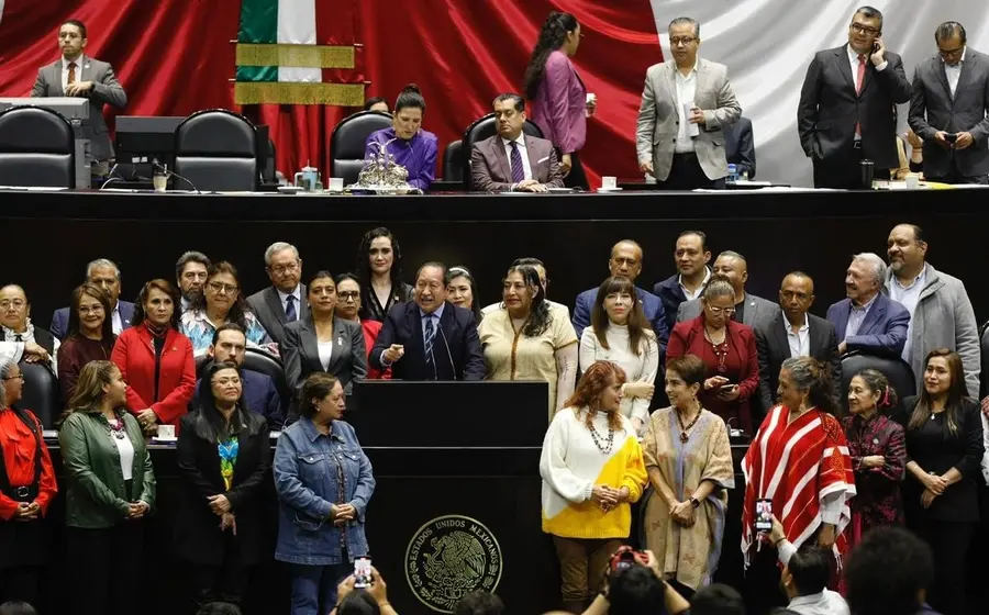 Sesión en la Cámara de Diputados. Foto: La Jornada