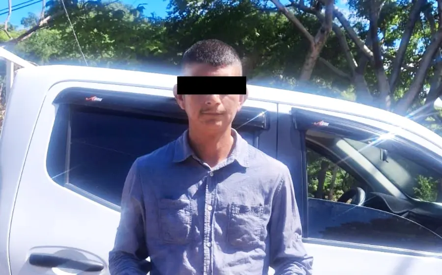 Eloy L.L., de 38 años de edad fue detenido al transportar droga a su pueblo.