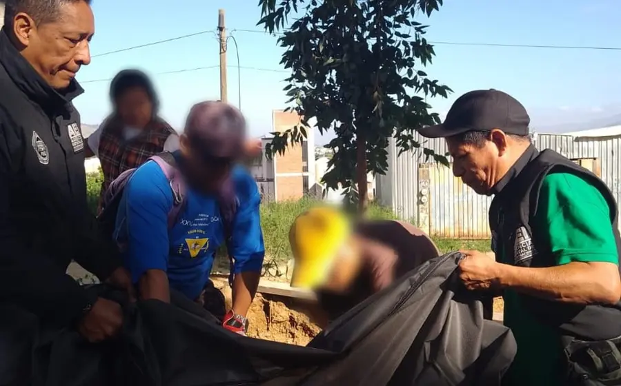 La perrita estaba en malas condiciones de salud