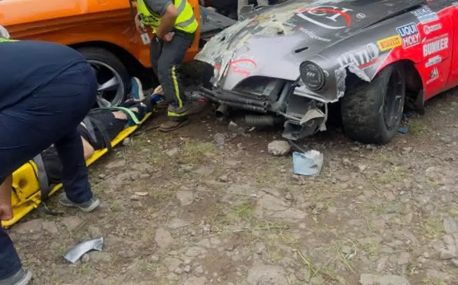 Un despiste en Mil Cumbres, dejó fuera de La Carrera Panamericana 2025 al Golden Tiger