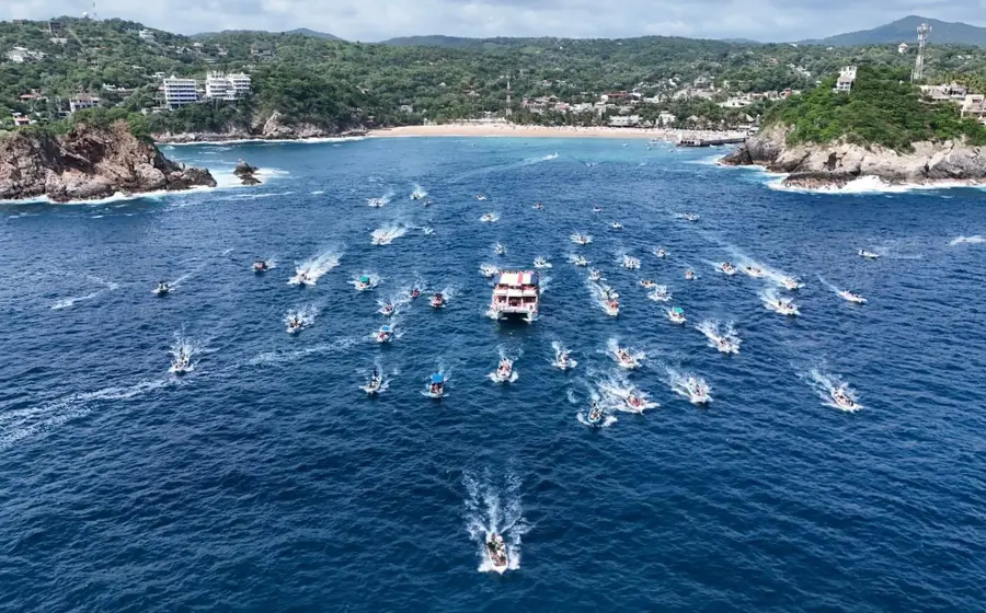 30 embarcaciones participaron en el Torneo de Pesca Artesanal de Barrilete El Barriletazo Dorado