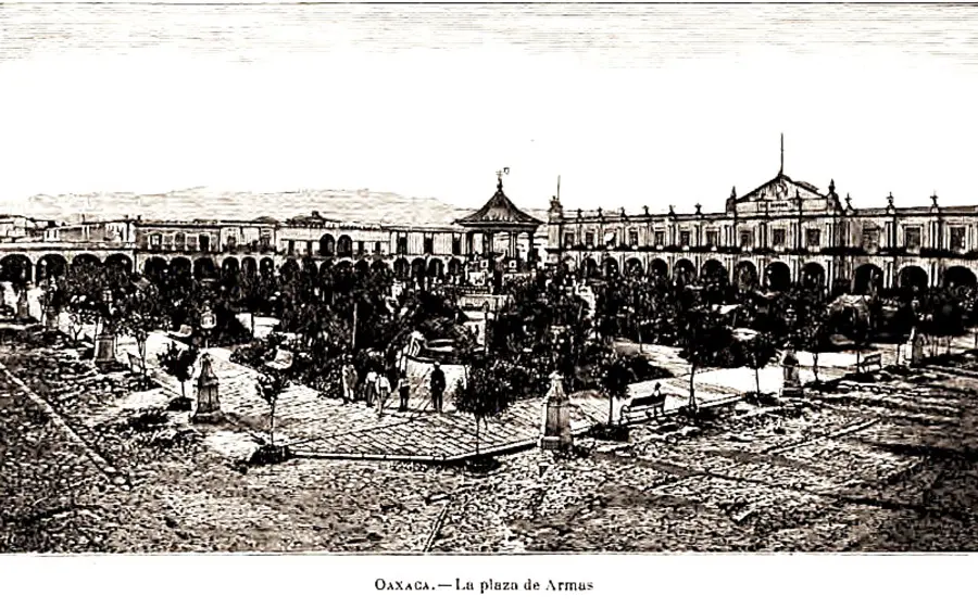 Zócalo de la Ciudad de Oaxaca