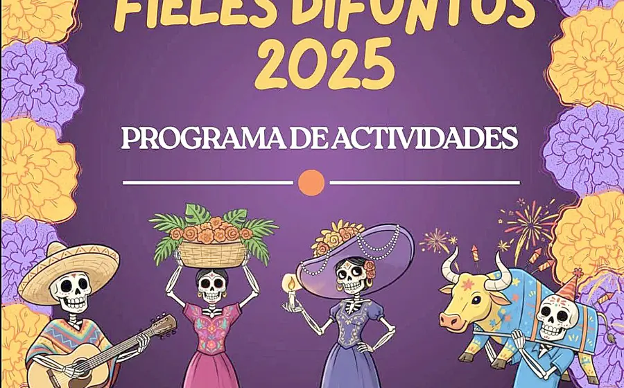 El Municipio de Oaxaca de Juárez invita a disfrutar del programa “Días de los Fieles Difuntos 2025”, una cartelera que llenará de color, música y tradición el Jardín “El Pañuelito”, del 28 de octubre al 2 de noviembre.