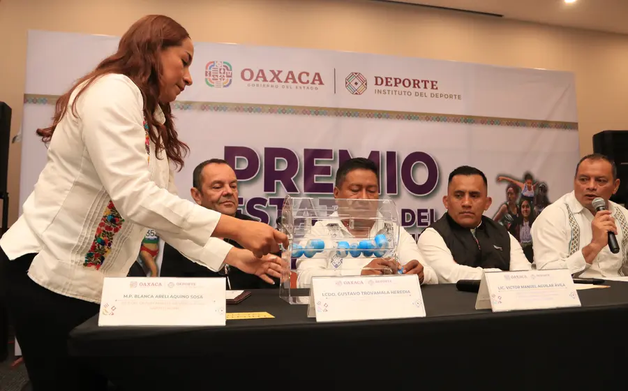 La insaculación se efectuó ante el Notario Público 96 de Oaxaca