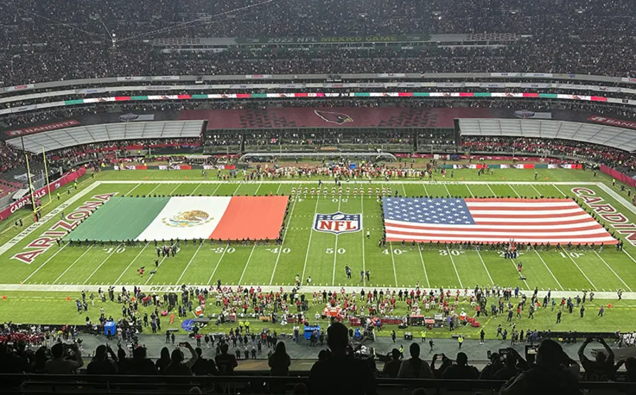En el 2026, el Estadio Azteca de la Ciudad de México volverá a albergar un partido de temporada regular de la NFL