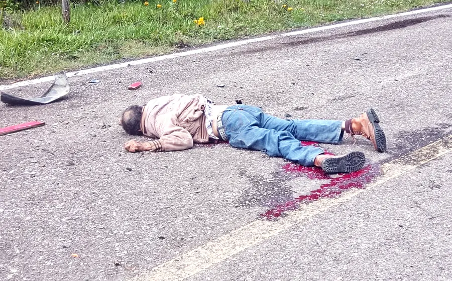 Damiano de 69 años de edad falleció tras el choque de una camioneta y una patrulla