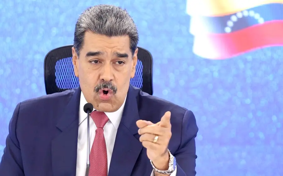El presidente de Venezuela, Nicolás Maduro, durante el anuncio oficial sobre la detención de un nuevo grupo de mercenarios en el país.