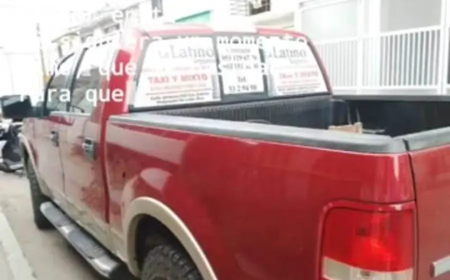 La están acosando de robo de camioneta que compró