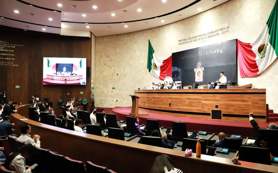 El IEEPCO emitirá los formatos impresos y medios electrónicos autorizados para la recopilación de firmas. Foto: H. Congreso del Estado de Oaxaca