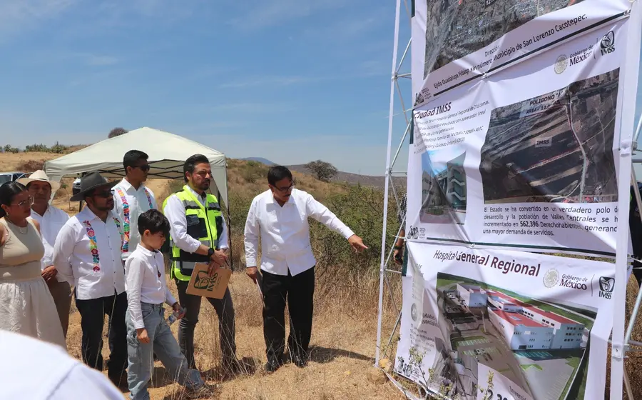 Subrayan que el IMSS en Oaxaca trabaja permanentemente para fortalecer y ampliar su infraestructura hospitalaria