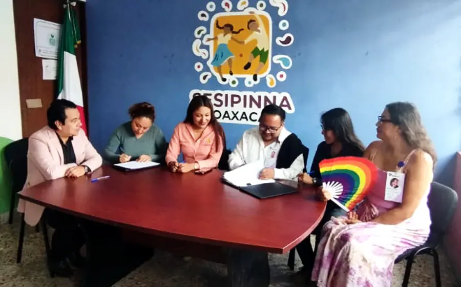  La firma del convenio se realizó en la Ciudad de Oaxaca.