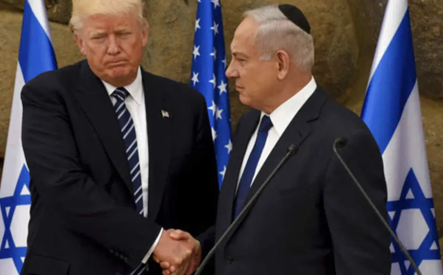 Trump y Netanyahu ofrecieron una rueda de prensa conjunta. Foto: Archivo Noticias