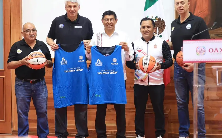 En Palacio de Gobierno se dio a conocer que Oaxaca será sede de la Final Nacional de la Copa Telmex de Basquetbol 2025.