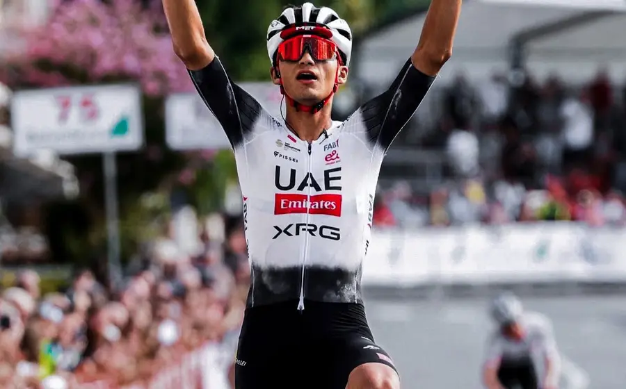 Isaac del Toro consiguió un triple triunfo en Clásicas Ciclistas de Italia