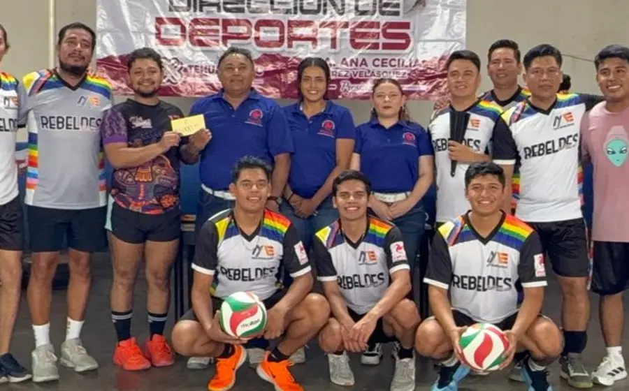 Voleibol 2025. Rebeldes ganó el título en dos sets.