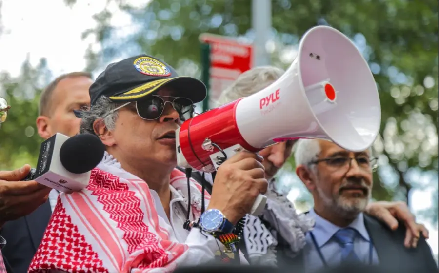 El presidente colombiano criticó la negativa de entrada a la Autoridad Nacional Palestina. Foto: Europa Press