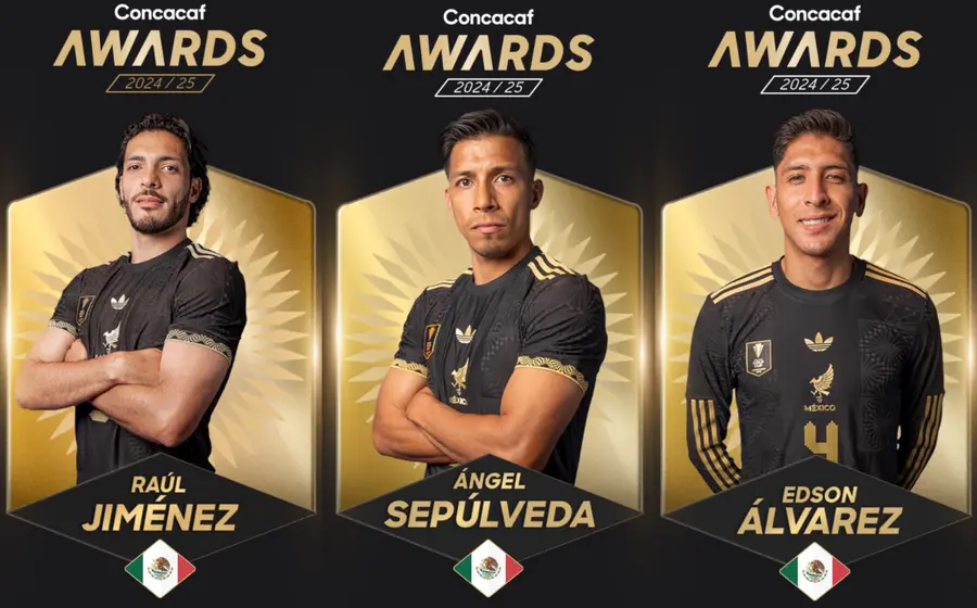 Los mexicanos Raúl Jiménez, Ángel Sepúlveda y Edson Álvarez están nominados por CONCACAF como el Jugador del Año