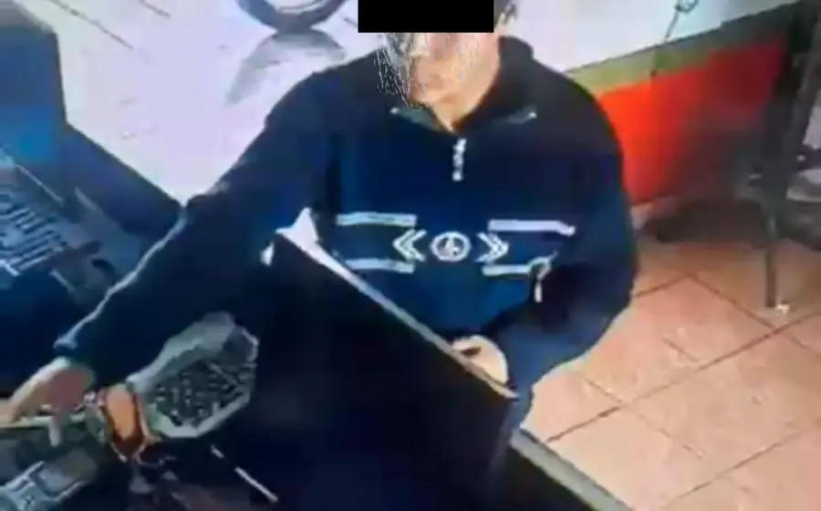 Denuncian a menor por delitos de robo.