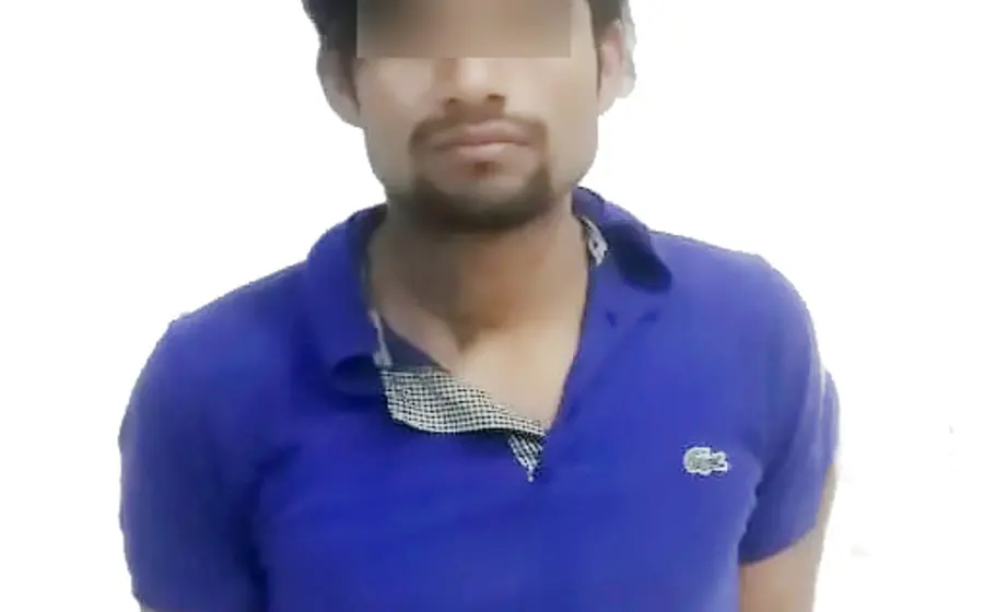Jorge A.G.V., de 21 años de edad, fue detenido en la agencia municipal de Cinco Señores.
