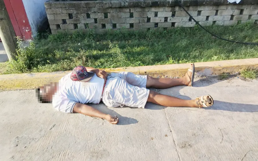Ronaldo J.A., de 26 años de edad fue asesinado a balazos.